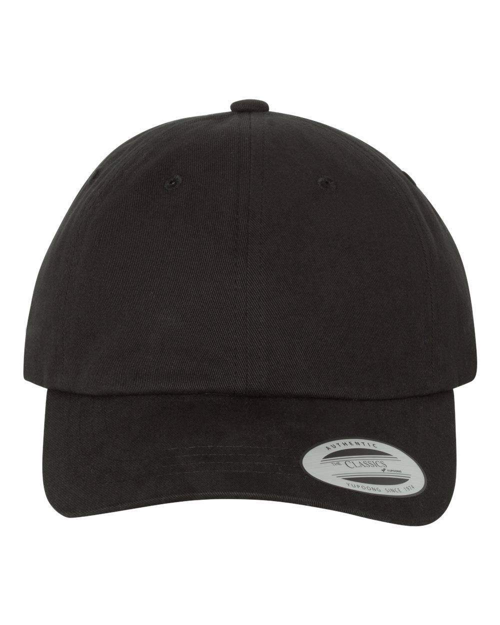 YP Classics 6245PT Peached Cotton Twill Dad Hat - style