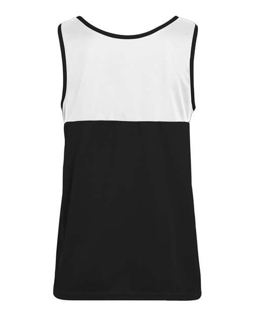 Augusta Sportswear 354 Women's Accelerate Jersey - Black/ White - back