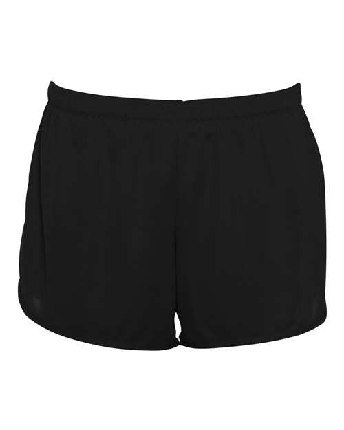 Augusta Sportswear 357 Women's Accelerate Shorts - Black - front