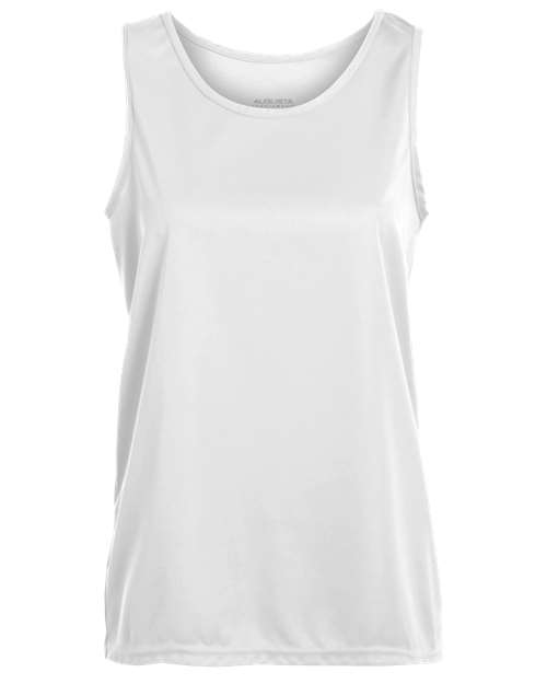 Augusta Sportswear 1706 Girls' Training Tank Top - White - front