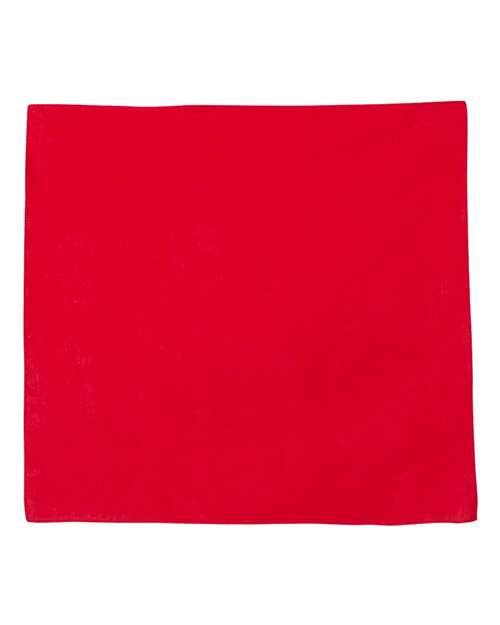 Augusta Sportswear 2226 Cotton Bandana - Red - side
