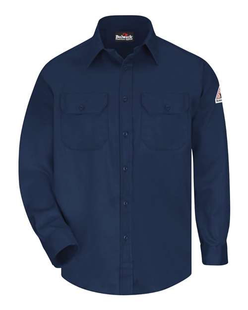 Bulwark SLU8 Men's Uniform Shirt - Navy - front