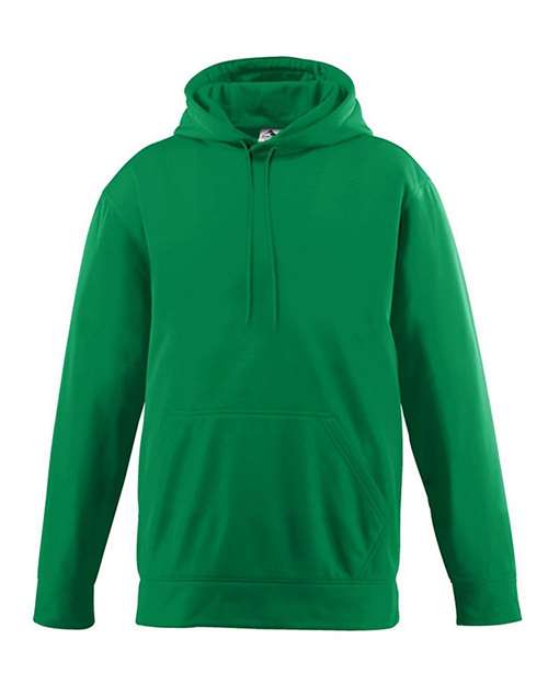 Augusta Sportswear 5505 Men's Wicking Fleece Hooded Sweatshirt - Kelly - front