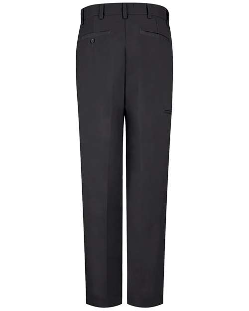 Red Kap PT2C Men's Cell Phone Pocket Pants - Black - Unhemmed - back