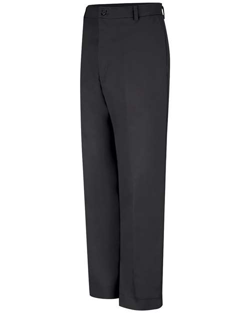 Red Kap PT2C Men's Cell Phone Pocket Pants - Black - Unhemmed - front