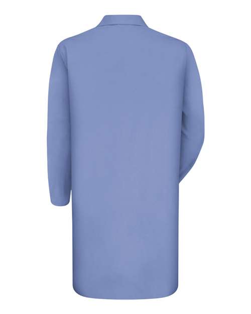 Red Kap KP18 Unisex Gripper Front Lab Coat - Light Blue - back