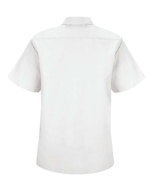 Red Kap SP23 Women's Industrial Work Shirt - White - back