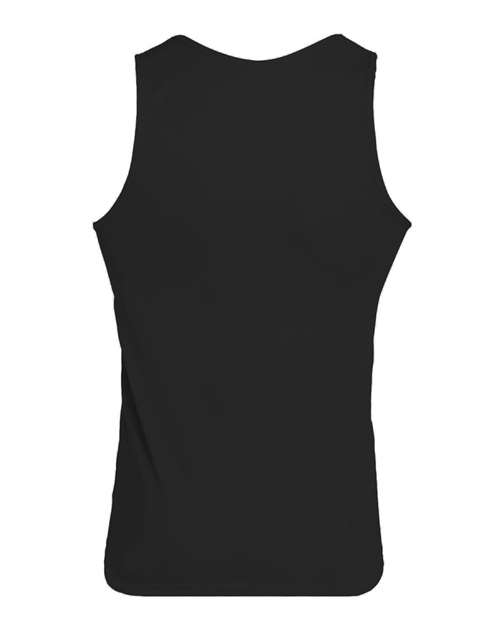 Augusta Sportswear 703 Unisex Training Tank Top - Black - back