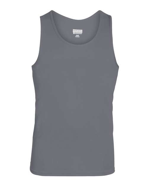 Augusta Sportswear 703 Unisex Training Tank Top - Graphite - front