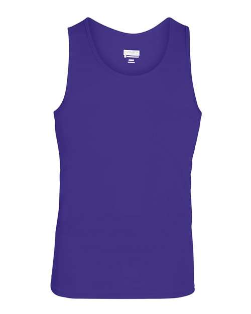 Augusta Sportswear 703 Unisex Training Tank Top - Purple - front