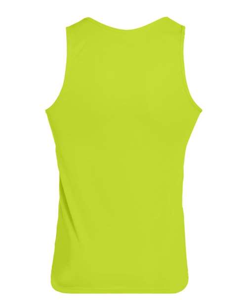 Augusta Sportswear 704 Youth Training Tank Top - Lime - back