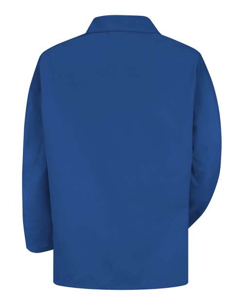 Red Kap KP10 Unisex Lapel Counter Coat - Royal Blue - back