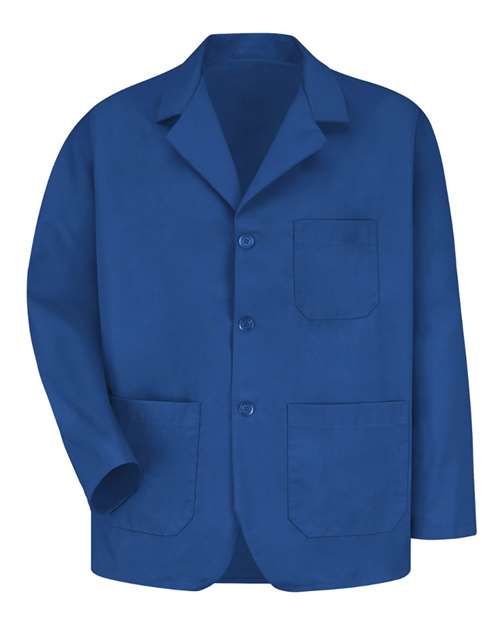 Red Kap KP10 Unisex Lapel Counter Coat - Royal Blue - front