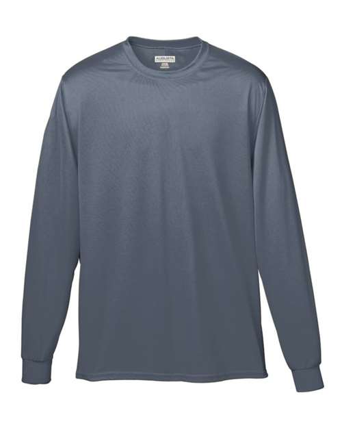 Augusta Sportswear 789 Youth Nexgen Performance Long Sleeve T-Shirt - Graphite - front
