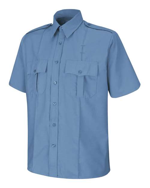 Red Kap SP46 Men's Security Shirt - Medium Blue - front