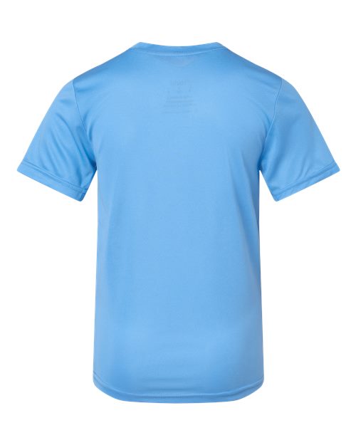 Augusta Sportswear 791 Youth Nexgen Performance T-Shirt - Columbia Blue - back