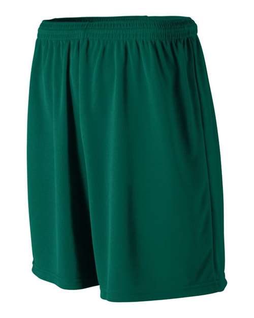 Augusta Sportswear 805 Men's Wicking Mesh Athletic Shorts - Dark Green - side