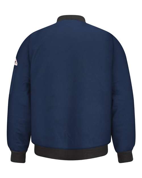 Bulwark JET2 Men's Flame Resistant Team Jacket - Navy - back