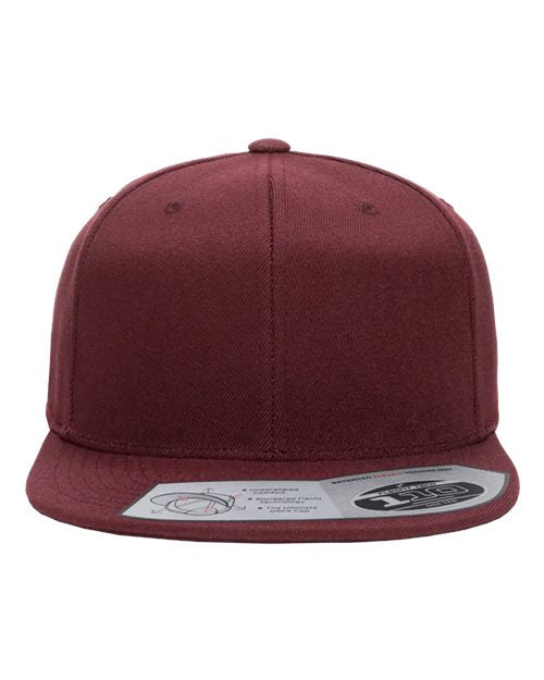 Flexfit 110F 110® Snapback Cap - Maroon - front