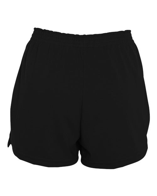 Augusta Sportswear 987 Women's Trim Fit Jersey Shorts - Black - back