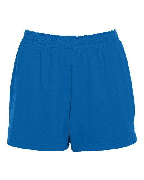 Augusta Sportswear 987 Women's Trim Fit Jersey Shorts - Royal - front