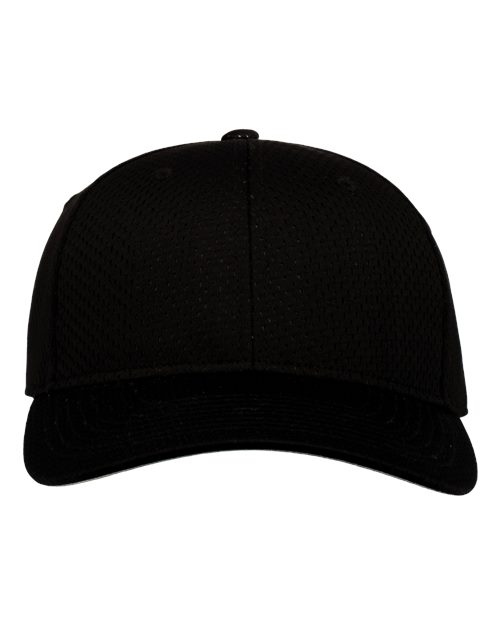 Augusta Sportswear 6235 Athletic Mesh Cap - Black - front