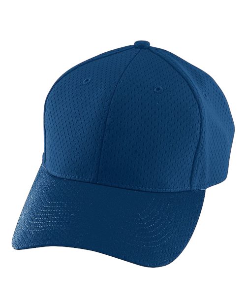 Augusta Sportswear 6236 Youth Athletic Mesh Cap - Navy - front