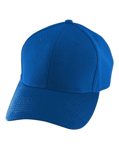 Augusta Sportswear 6236 Youth Athletic Mesh Cap - Royal - front
