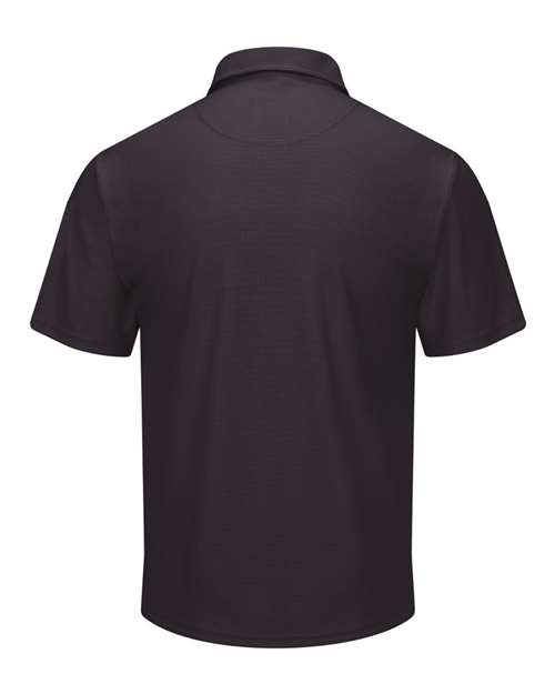 Red Kap SK90 Men's Performance Knit® Flex Series Pro Polo - Black - back