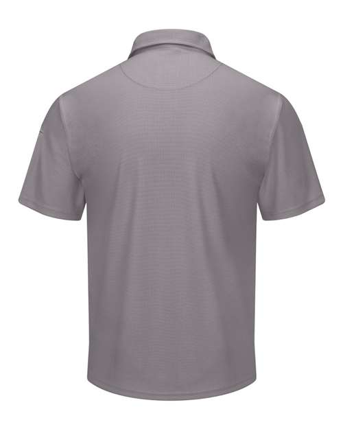 Red Kap SK90 Men's Performance Knit® Flex Series Pro Polo - Grey - back