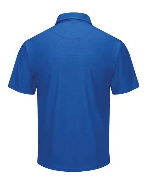 Red Kap SK90 Men's Performance Knit® Flex Series Pro Polo - Royal - back
