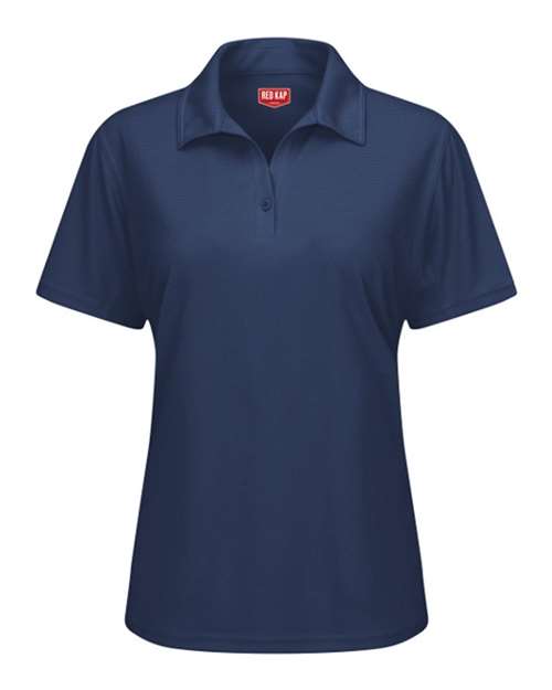 Red Kap SK91 Women's Performance Knit® Flex Series Pro Polo - Navy - front