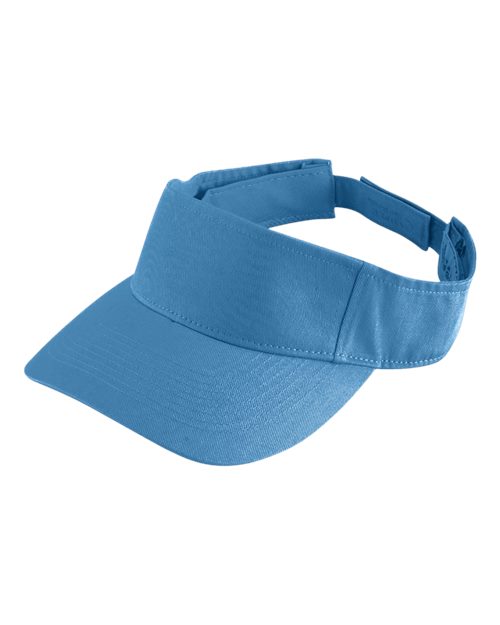 Augusta Sportswear 6225 Sport Twill Visor - Columbia Blue - front