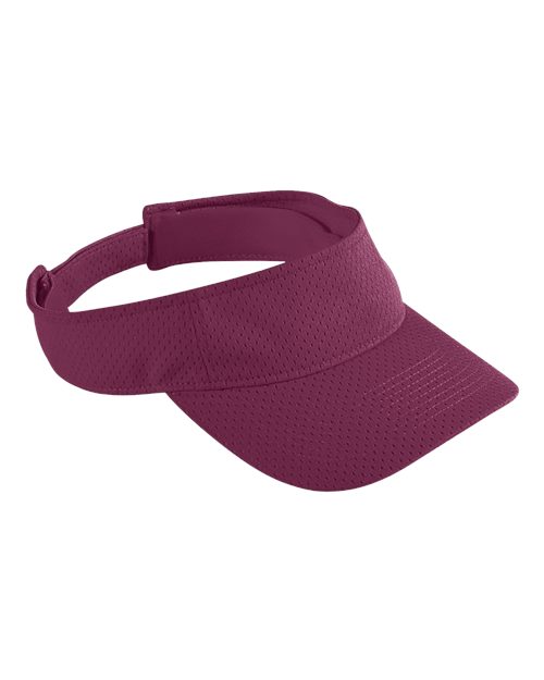 Augusta Sportswear 6227 Athletic Mesh Visor - Maroon - front