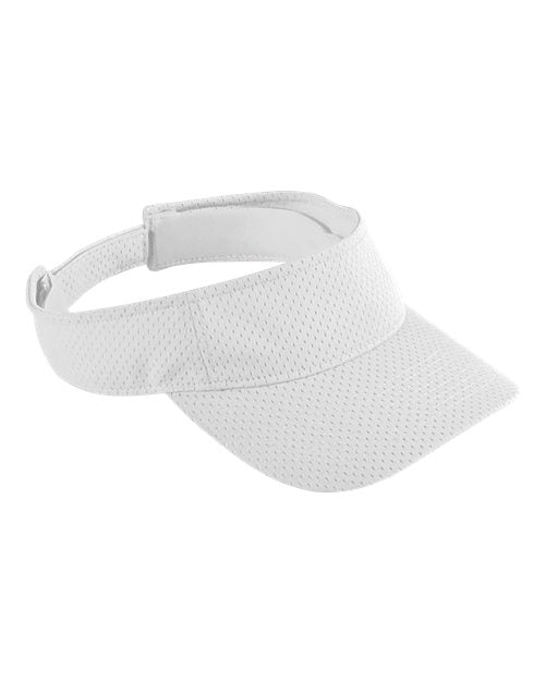 Augusta Sportswear 6227 Athletic Mesh Visor - White - front