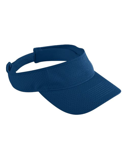 Augusta Sportswear 6228 Youth Athletic Mesh Visor - Navy - front