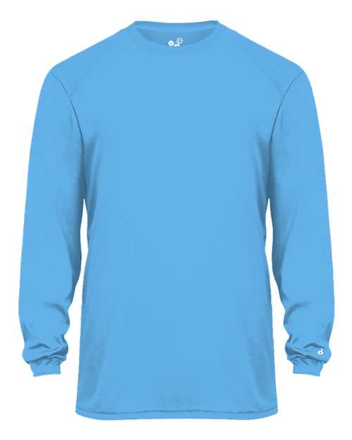 Badger 4004 Men's Ultimate SoftLock™ Long Sleeve T-Shirt - Columbia Blue - front