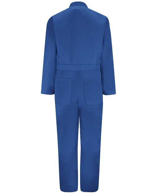 Red Kap CT10T Men's Tall Twill Action Back Coverall - Electric Blue - back