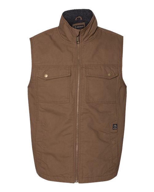 DRI DUCK 5068 Men's Trek Canyon Cloth™ Vest - Field Khaki - front