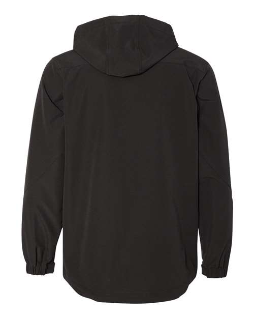 DRI DUCK 5310 Men's Apex Soft Shell Hooded Jacket - Black - back