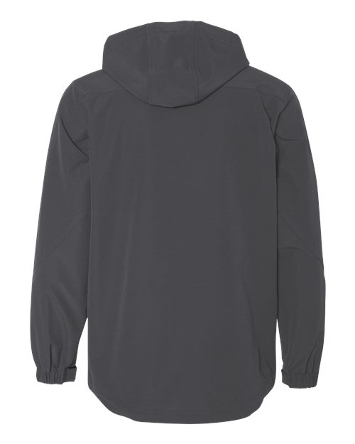 DRI DUCK 5310 Men's Apex Soft Shell Hooded Jacket - Charcoal - back