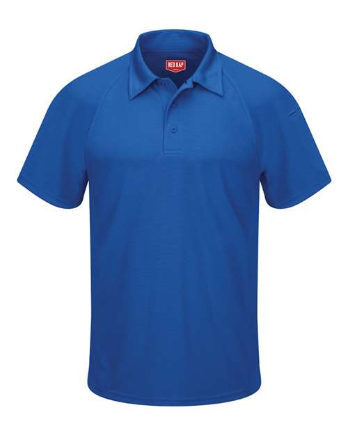 Red Kap SK92 Men's Performance Knit® Flex Series Active Polo - Royal Blue - front