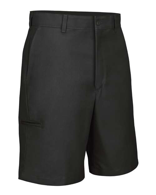 Red Kap PT4C Men's Cell Phone Pocket Shorts - Black - front