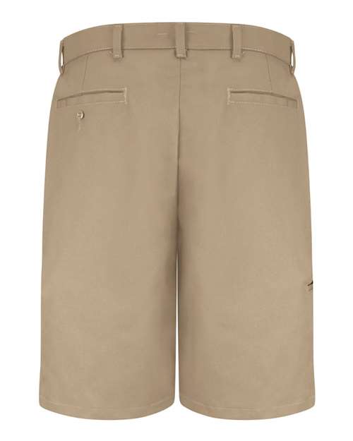 Red Kap PT4C Men's Cell Phone Pocket Shorts - Khaki - back