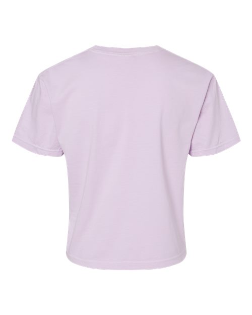 Comfort Colors 3023CL Women's Garment-Dyed Heavyweight Boxy T-Shirt - Orchid - back