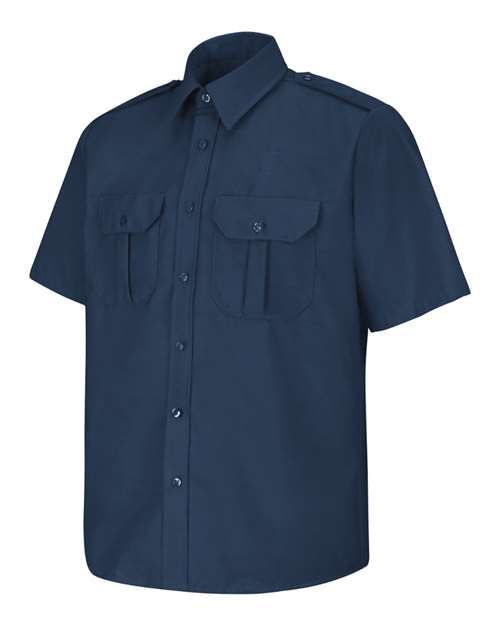 Red Kap SP66 Men's Short Sleeve Security Shirt - Navy - front