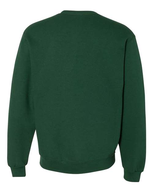 Russell Athletic 698HBM Unisex Dri Power® Crewneck Sweatshirt - Dark Green - back