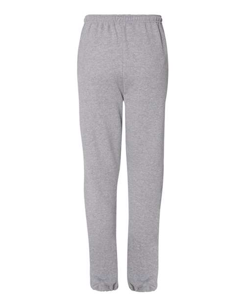 Russell Athletic 029HBM Unisex Dri Power® Closed Bottom Sweatpants with Pockets - Oxford - back