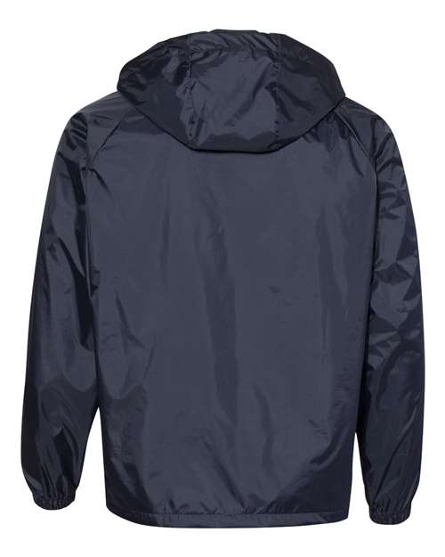 Augusta Sportswear 3102 Unisex Hooded Coach's Jacket - Navy - back