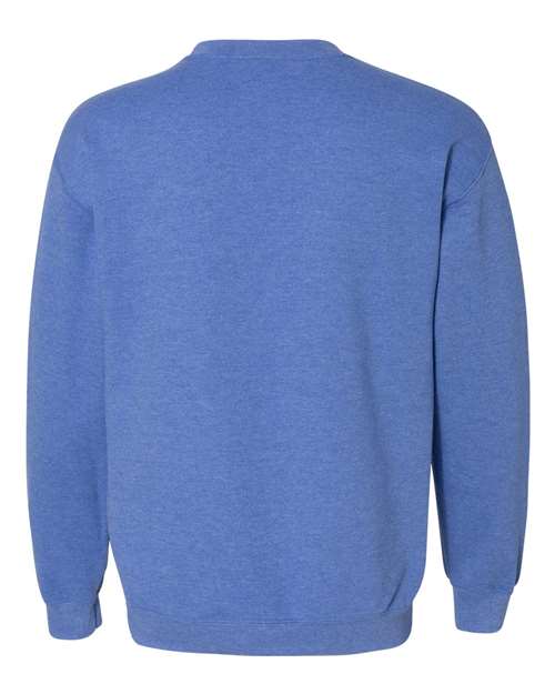 Gildan 18000 Unisex Heavy Blend™ Crewneck Sweatshirt - Heather Deep Royal - back